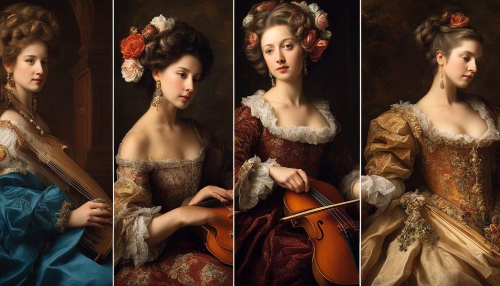 femmes artistes de musique baroque