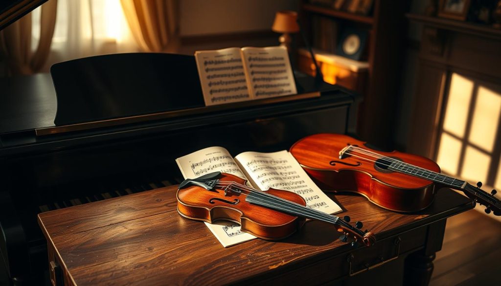 Partitions du canon de Pachelbel : piano, violon, guitare