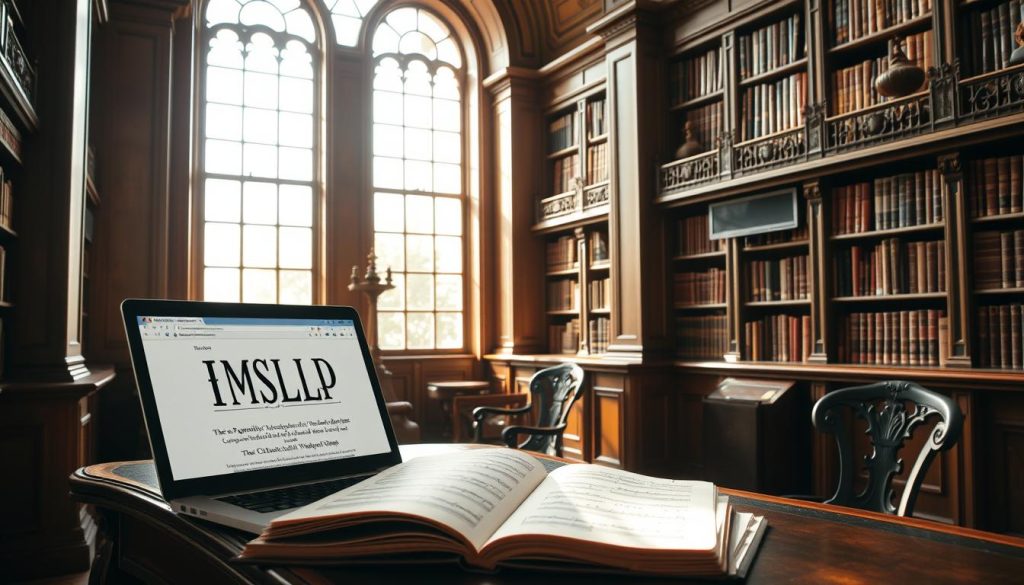 A serene library interior, sunlight streaming through tall windows illuminating an ornate wooden desk. On the desk, a laptop displays the IMSLP website, its iconic logo prominent. Beside the laptop, an open sheet music book showcases the intricate compositions of Johann Pachelbel. The room's elegant bookshelves and decorative accents evoke a sense of scholarly exploration and musical discovery. The overall atmosphere is one of quiet contemplation, inviting the viewer to delve into the wealth of musical resources available on IMSLP. A serene library interior, sunlight streaming through tall windows illuminating an ornate wooden desk. On the desk, a laptop displays the IMSLP website, its iconic logo prominent. Beside the laptop, an open sheet music book showcases the intricate compositions of Johann Pachelbel. The room's elegant bookshelves and decorative accents evoke a sense of scholarly exploration and musical discovery. The overall atmosphere is one of quiet contemplation, inviting the viewer to delve into the wealth of musical resources available on IMSLP.