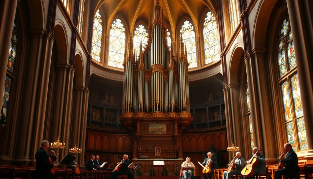 Johann Pachelbel : instrumentations et effectifs typiques